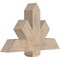 Ekena Millwork Kennewick Smooth Timber Gable Bracket, Douglas Fir, 36"W x 23"H x 5 1/2"D x 5 1/2"F, 15/12 Pitch GBW036X23X0606KEN00SDF - alternate 3